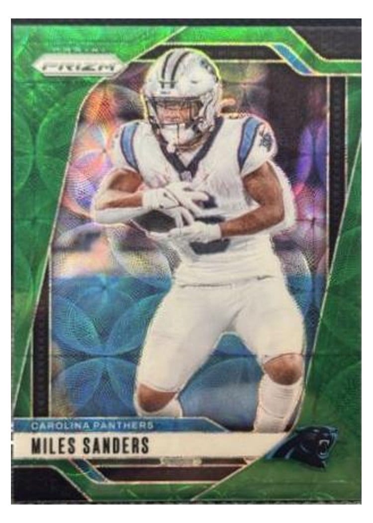 2024 Panini Prizm Base Set Miles Sanders #38 card