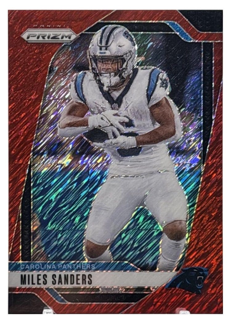 2024 Panini Prizm Base Set Miles Sanders #38 card