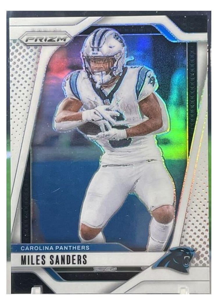 2024 Panini Prizm Base Set Miles Sanders #38 card