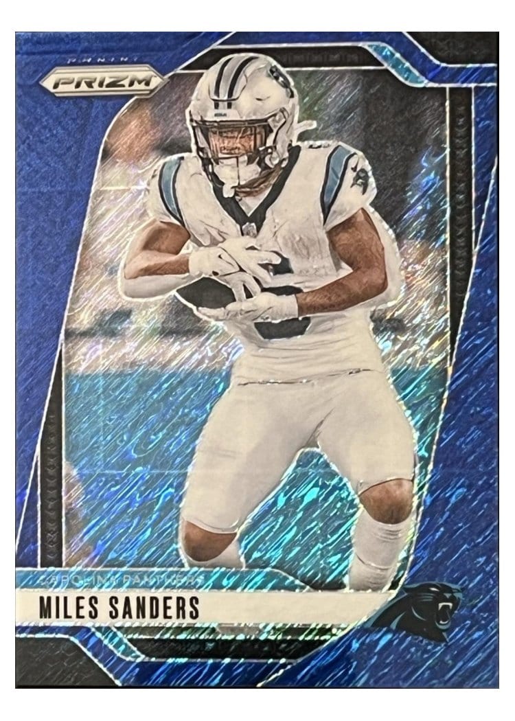 2024 Panini Prizm Base Set Miles Sanders #38 card