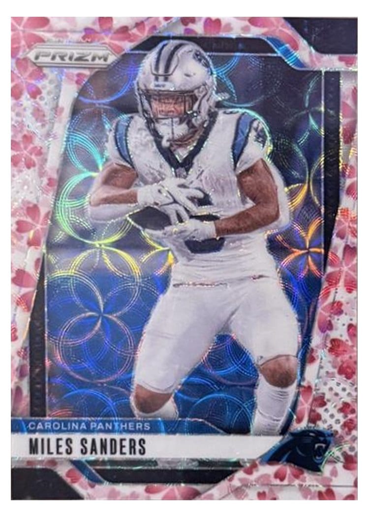 2024 Panini Prizm Base Set Miles Sanders #38 card