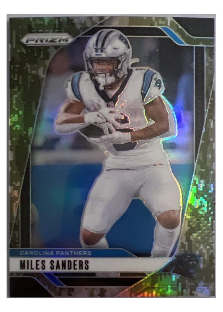2024 Panini Prizm Base Set Miles Sanders #38 card