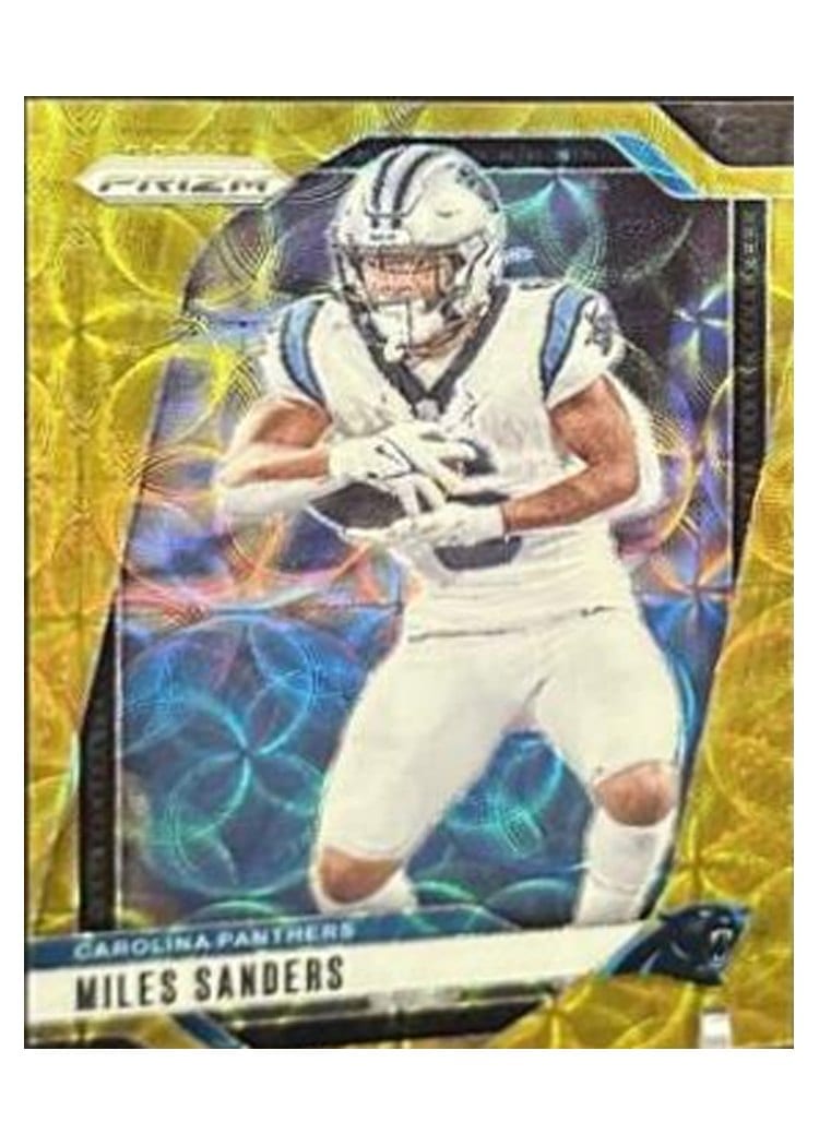 2024 Panini Prizm Base Set Miles Sanders #38 card