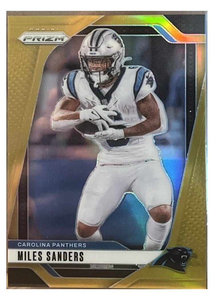 2024 Panini Prizm Base Set Miles Sanders #38 card