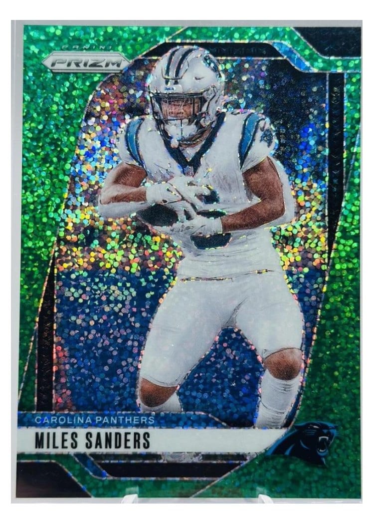 2024 Panini Prizm Base Set Miles Sanders #38 card