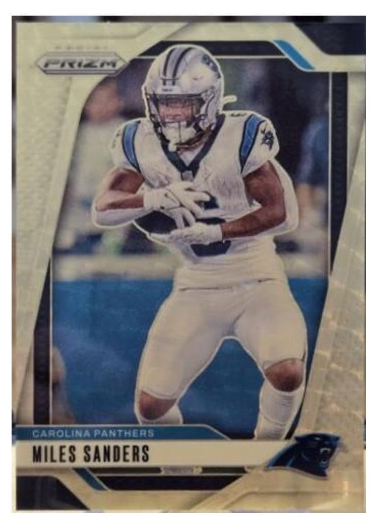 2024 Panini Prizm Base Set Miles Sanders #38 card