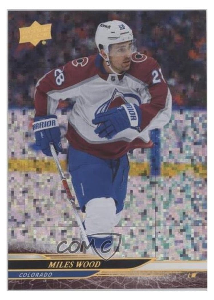 2024-25 Upper Deck Base Set Miles Wood #53 card