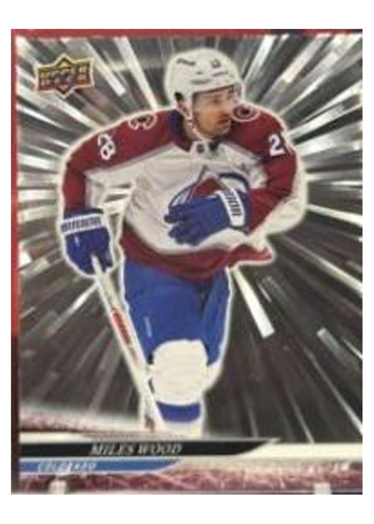2024-25 Upper Deck Base Set Miles Wood #53 card