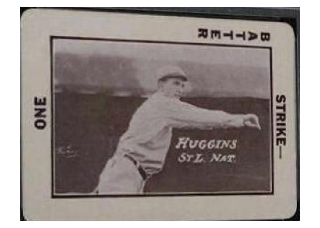 1913 National Game Miller Huggins card