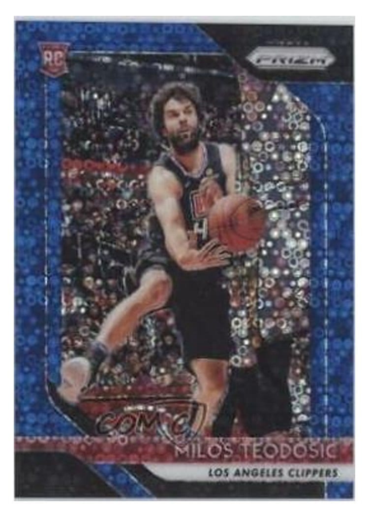 2018-19 Panini Prizm Base Set Milos Teodosic #214 card