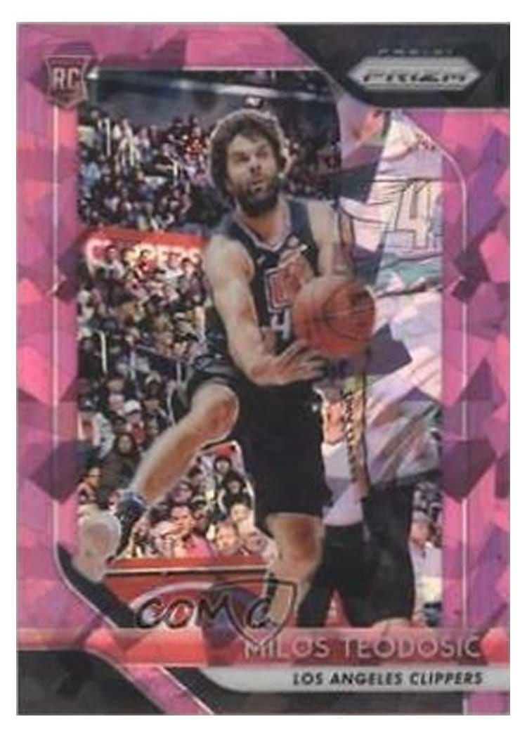 2018-19 Panini Prizm Base Set Milos Teodosic #214 card