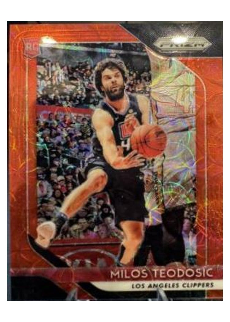 2018-19 Panini Prizm Base Set Milos Teodosic #214 card