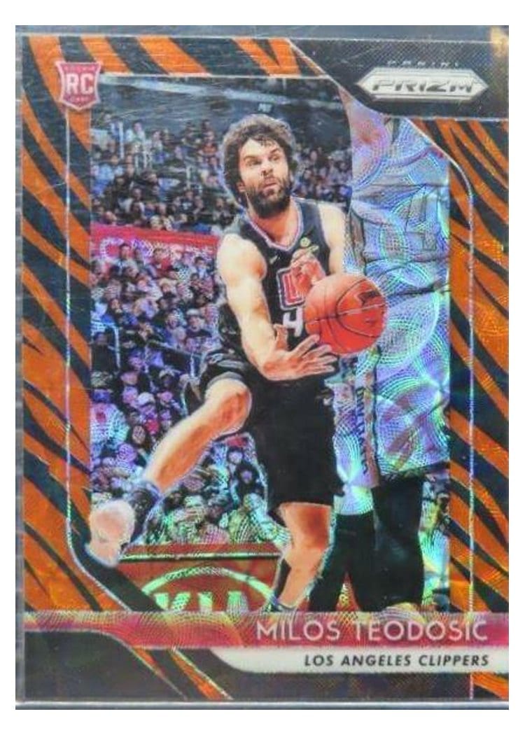 2018-19 Panini Prizm Base Set Milos Teodosic #214 card