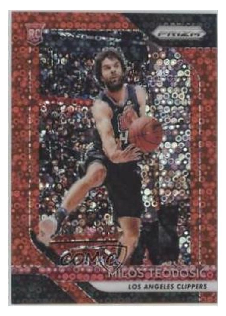 2018-19 Panini Prizm Base Set Milos Teodosic #214 card
