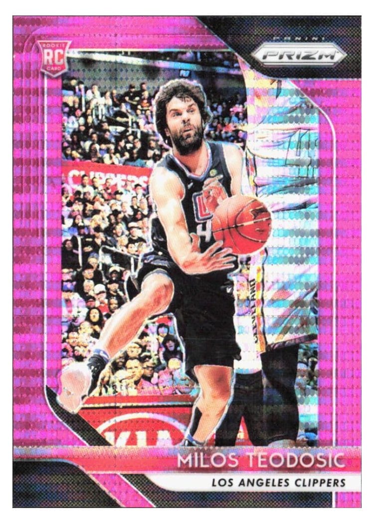 2018-19 Panini Prizm Base Set Milos Teodosic #214 card