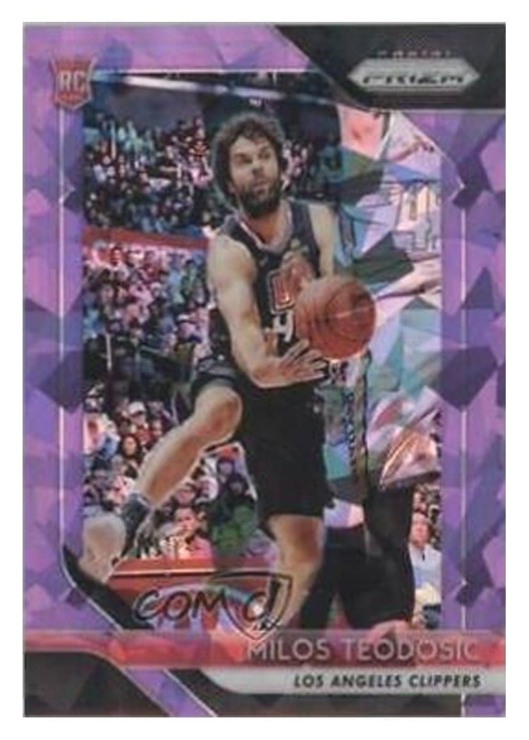 2018-19 Panini Prizm Base Set Milos Teodosic #214 card
