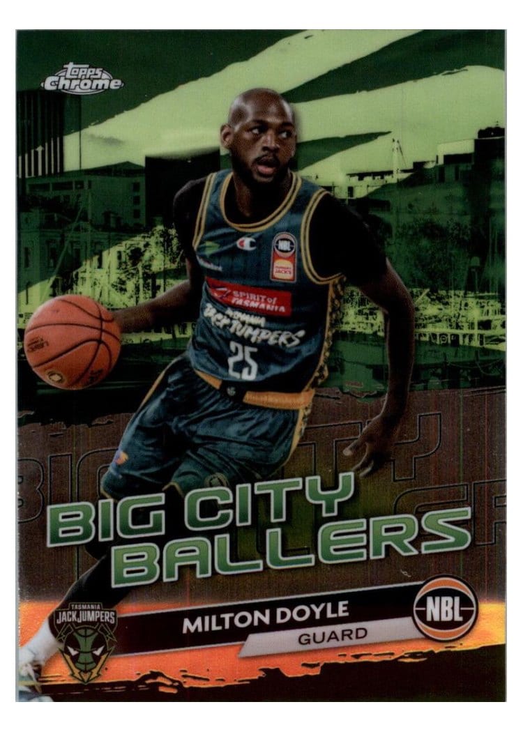 2023-24 Topps Chrome NBL Big City Ballers Milton Doyle #BCB-24 card