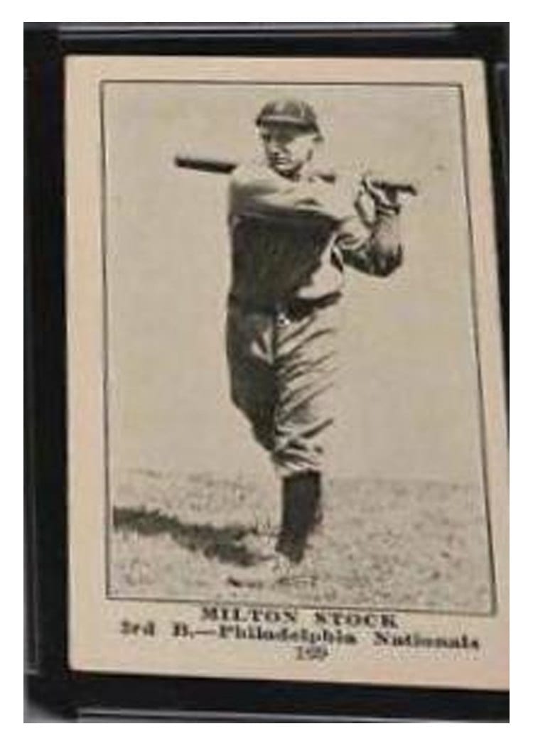 1917 Collins McCarthy Milton Stock #169 card