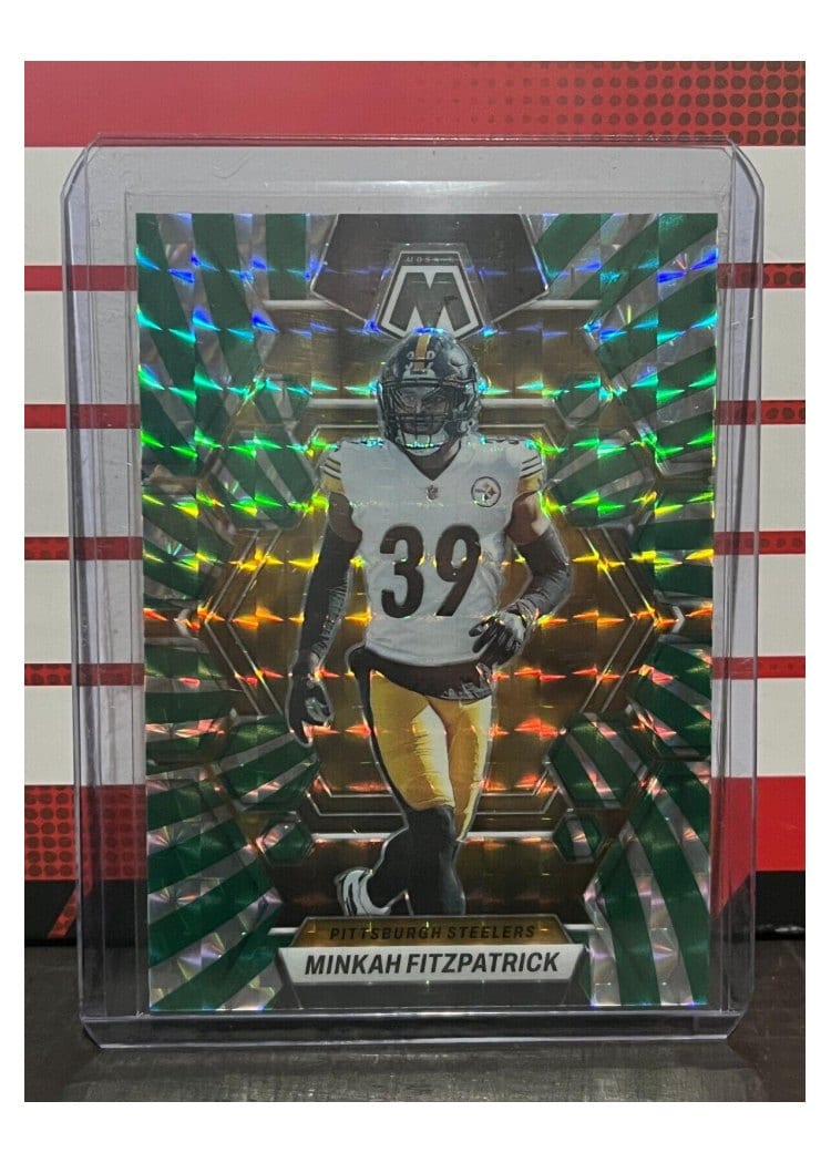 2023 Panini Mosaic Base Set Minkah Fitzpatrick Green Swirl #206 card