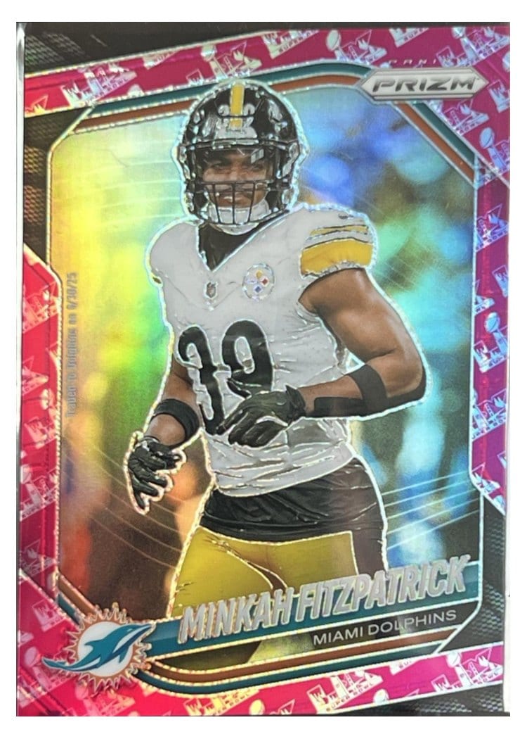 2025 Panini Prizm Base Set Minkah Fitzpatrick #132 card
