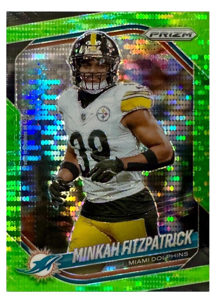 2025 Panini Prizm Base Set Minkah Fitzpatrick #132 card