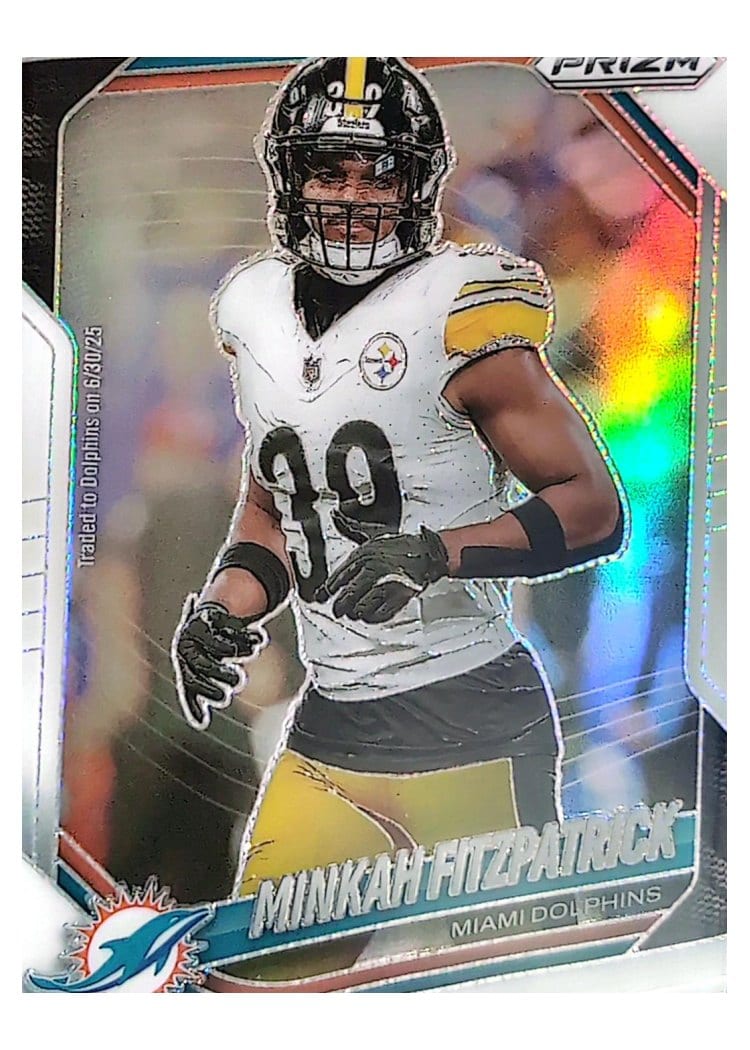 2025 Panini Prizm Base Set Minkah Fitzpatrick #132 card