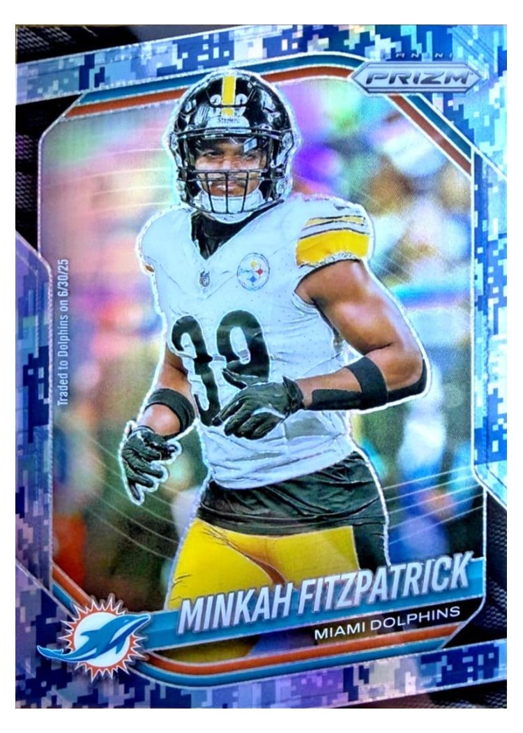 2025 Panini Prizm Base Set Minkah Fitzpatrick #132 card