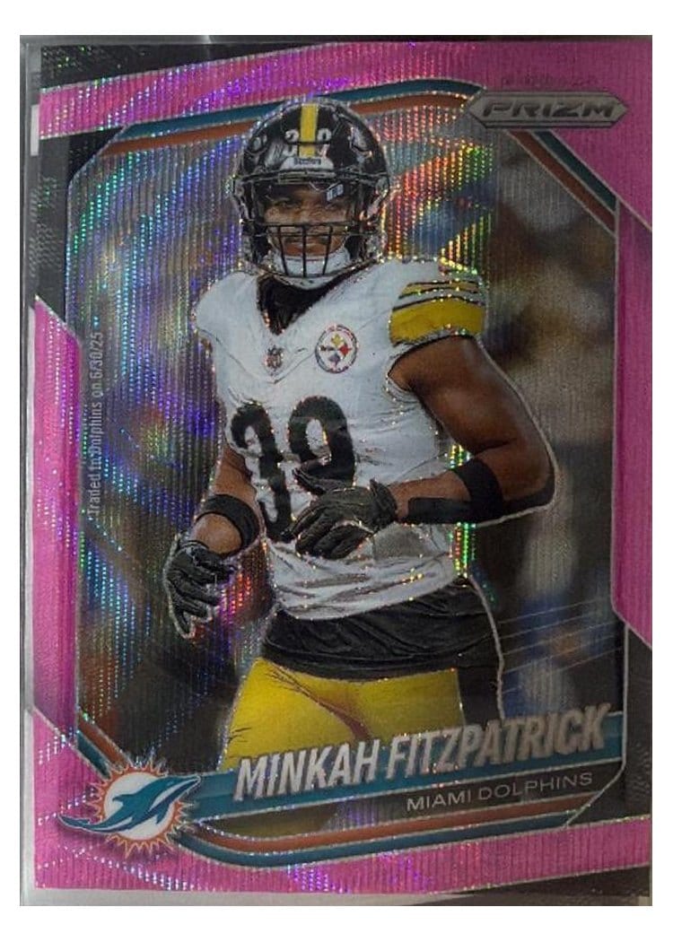 2025 Panini Prizm Base Set Minkah Fitzpatrick #132 card