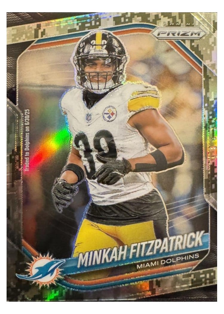 2025 Panini Prizm Base Set Minkah Fitzpatrick #132 card