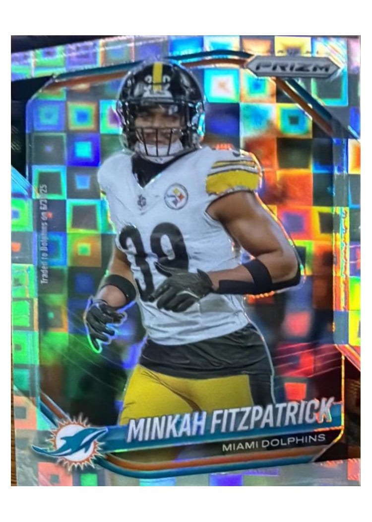 2025 Panini Prizm Base Set Minkah Fitzpatrick #132 card
