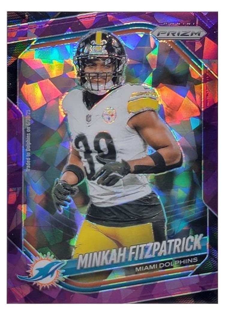 2025 Panini Prizm Base Set Minkah Fitzpatrick #132 card