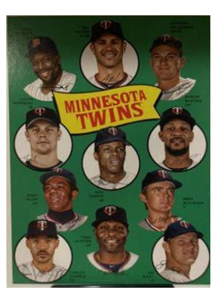 2023 Topps Archives 1969 Team History Postcards Minnesota Twins #H69-MIN card