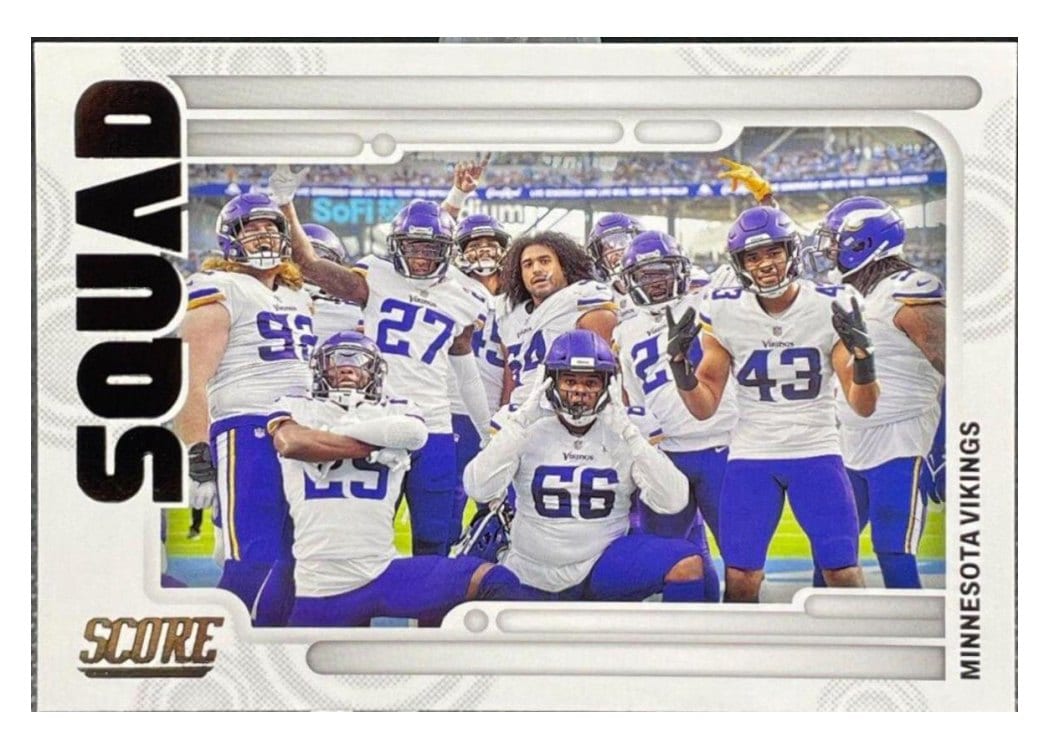 2022 Score Squad Minnesota Vikings #S9 card