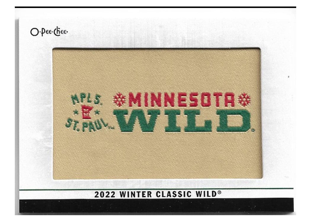2022-23 O-Pee-Chee Team Logo Patches Minnesota Wild #356 card