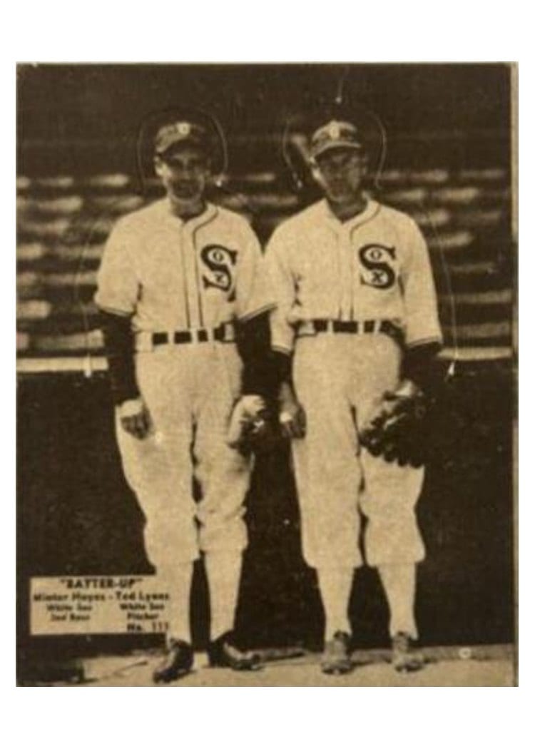 1934 Batter Up Minter Hayes #111 card