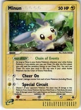 Minun Dragon card