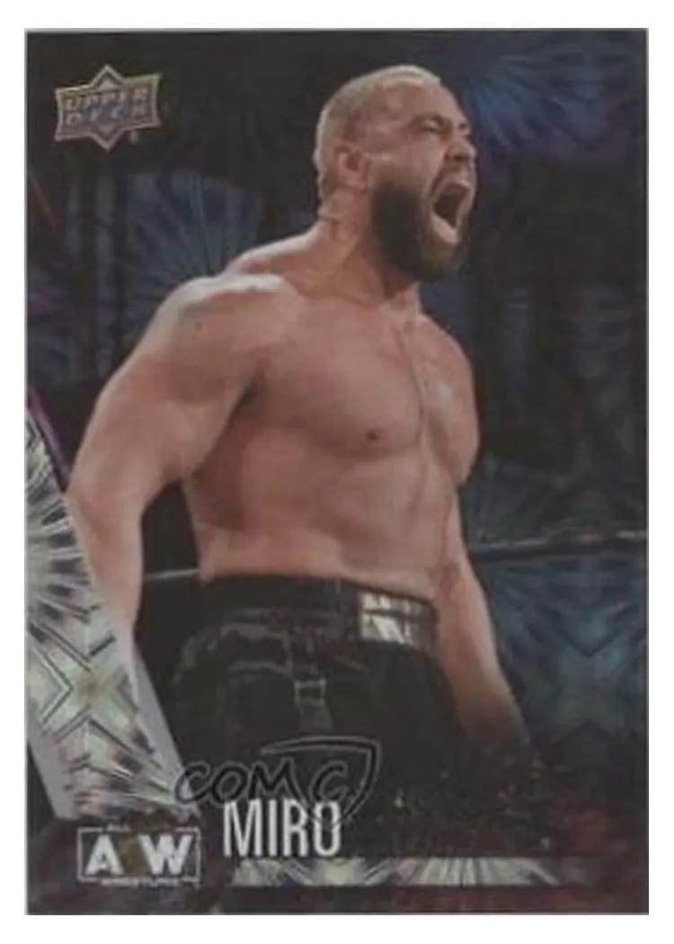 2021 Upper Deck AEW Miro #9 card