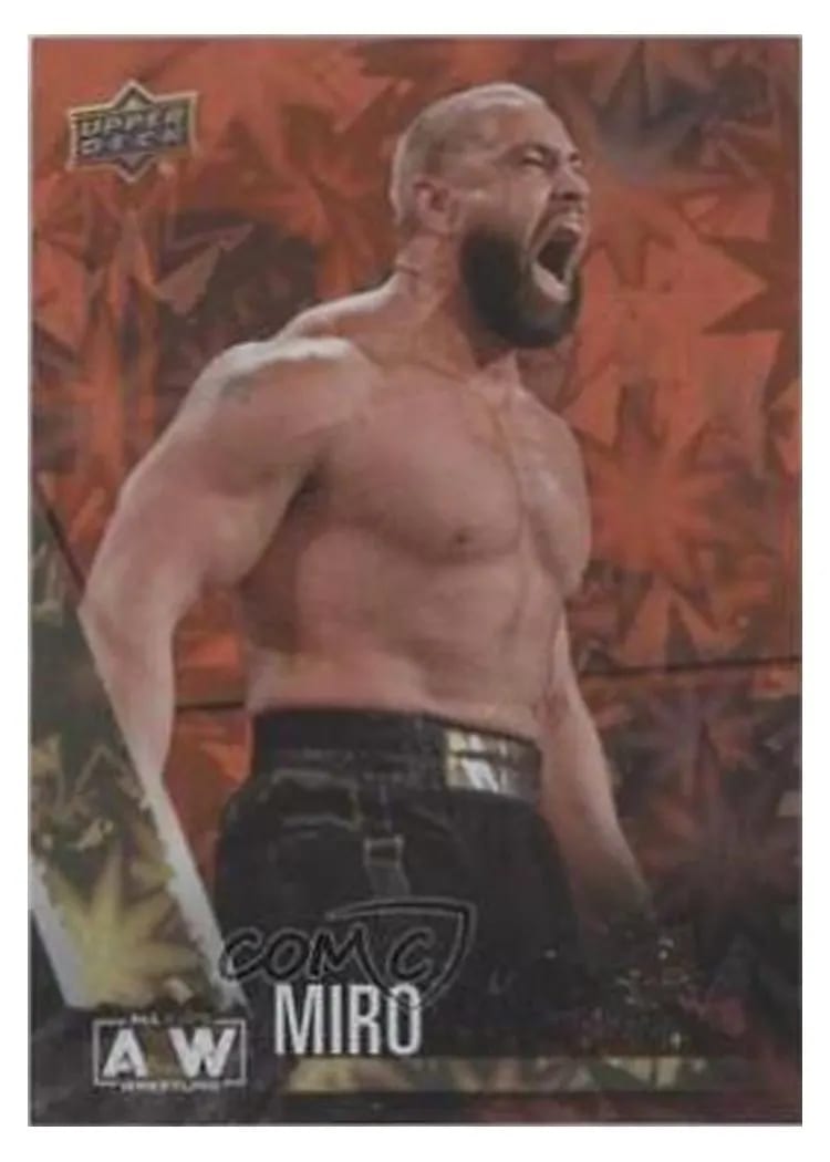 2021 Upper Deck AEW Miro #9 card