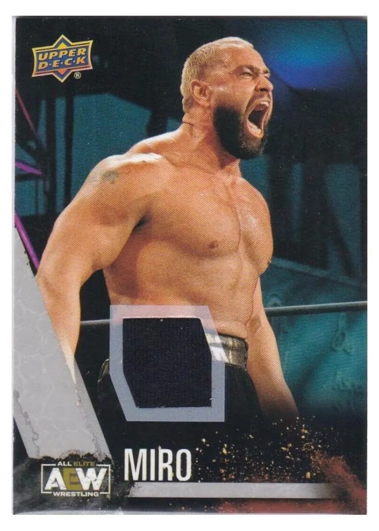 2021 Upper Deck AEW Miro #9 card
