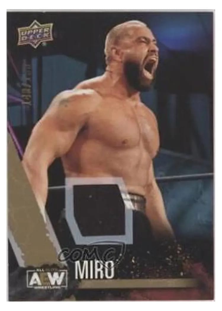 2021 Upper Deck AEW Miro #9 card