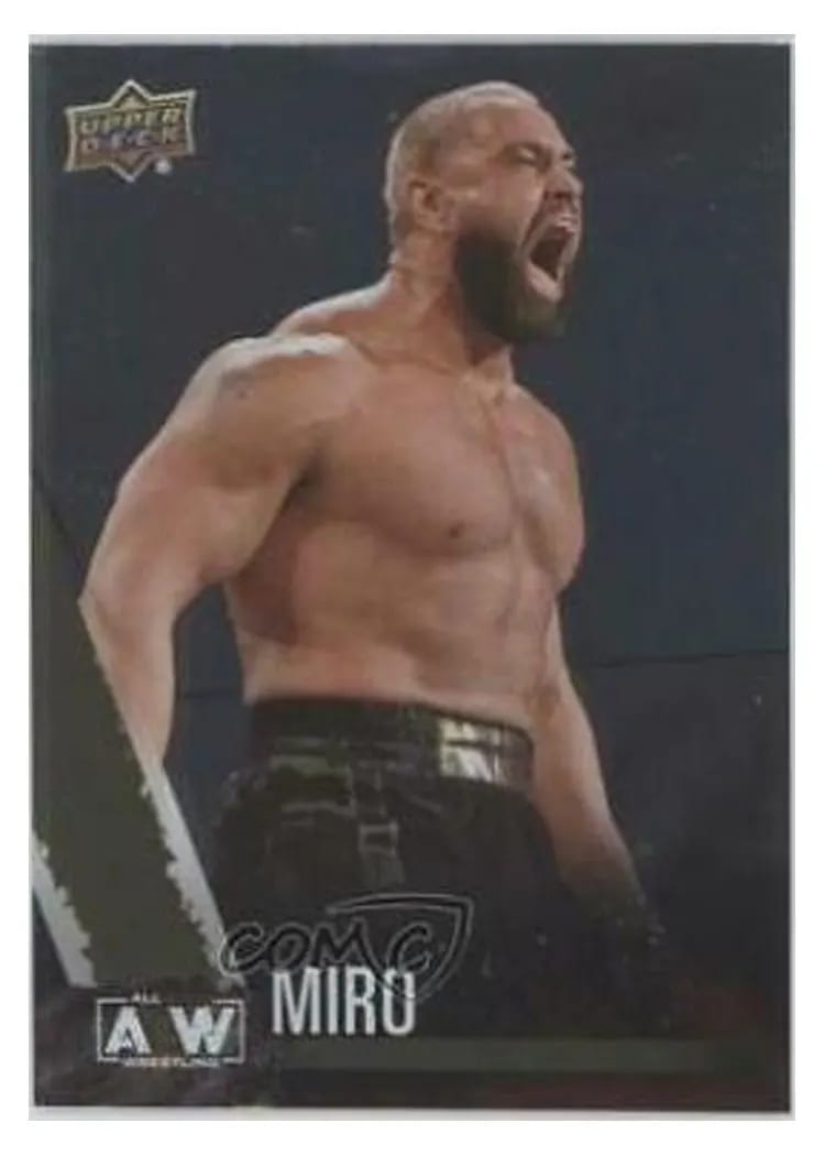 2021 Upper Deck AEW Miro #9 card