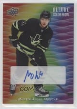 2023-24 Upper Deck Allure Color Flow Full Rainbow Auto Miro Heiskanen #CFA-MH card