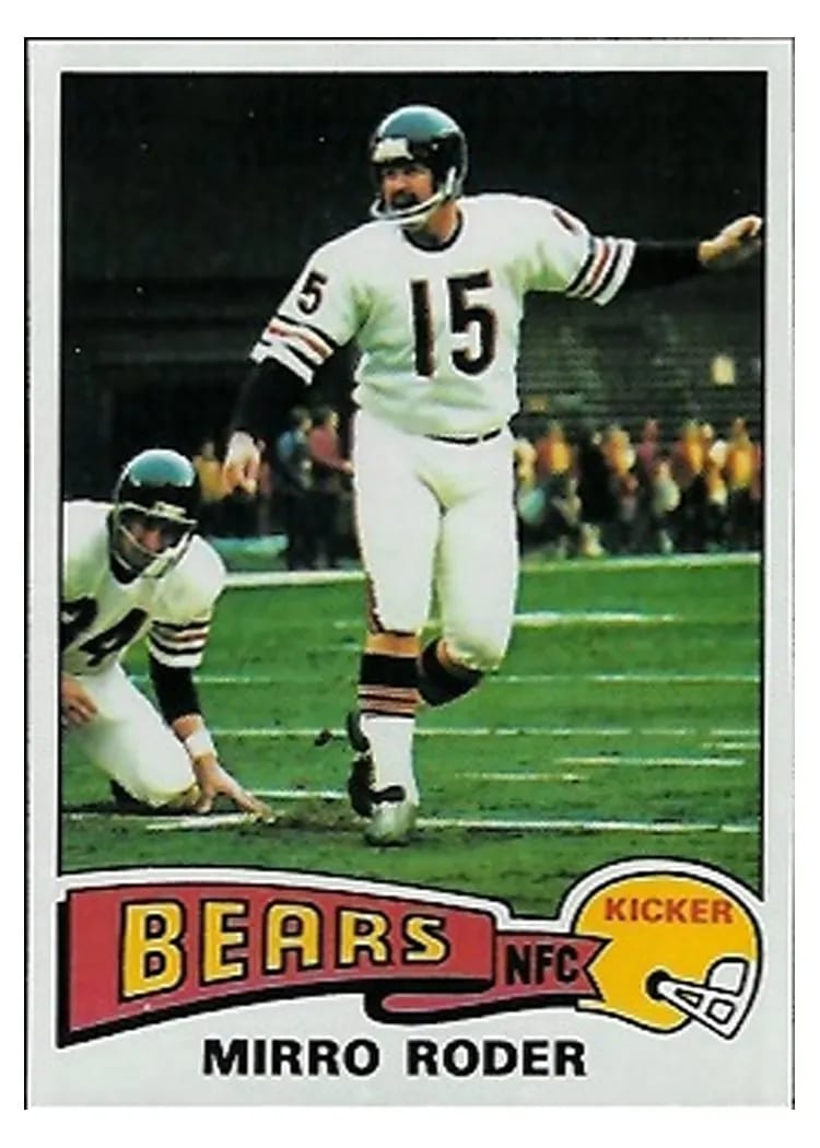 1975 Topps Mirro Roder #508 card