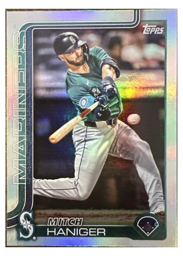 2025 Topps Base Set Mitch Haniger #15 card