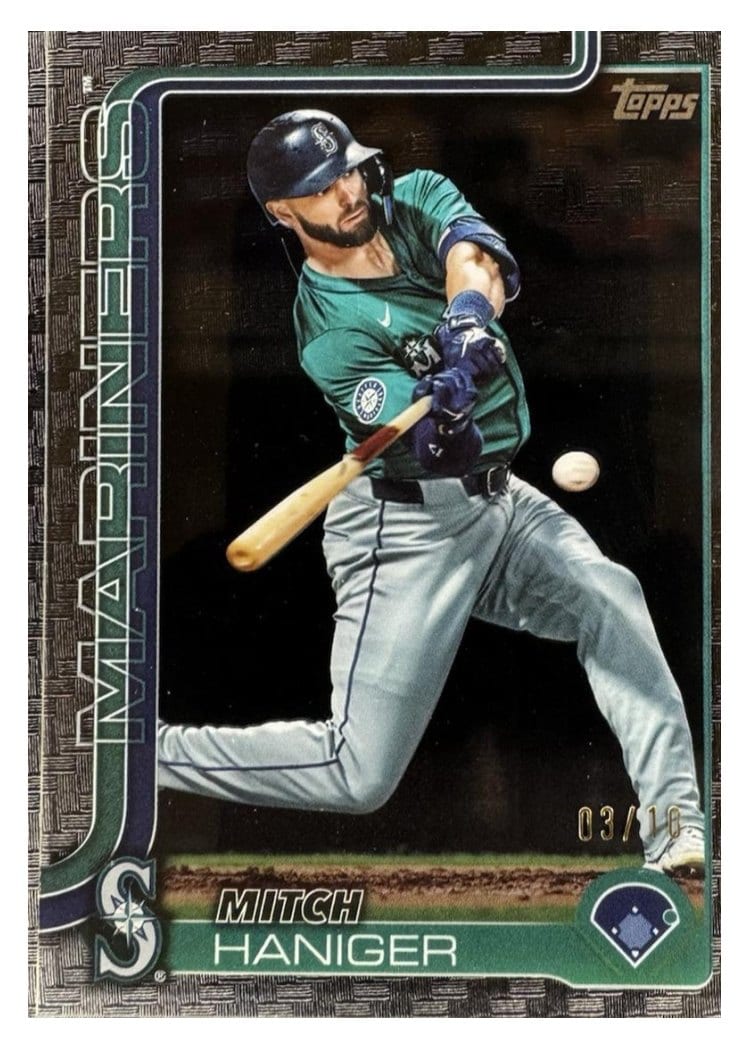 2025 Topps Base Set Mitch Haniger #15 card