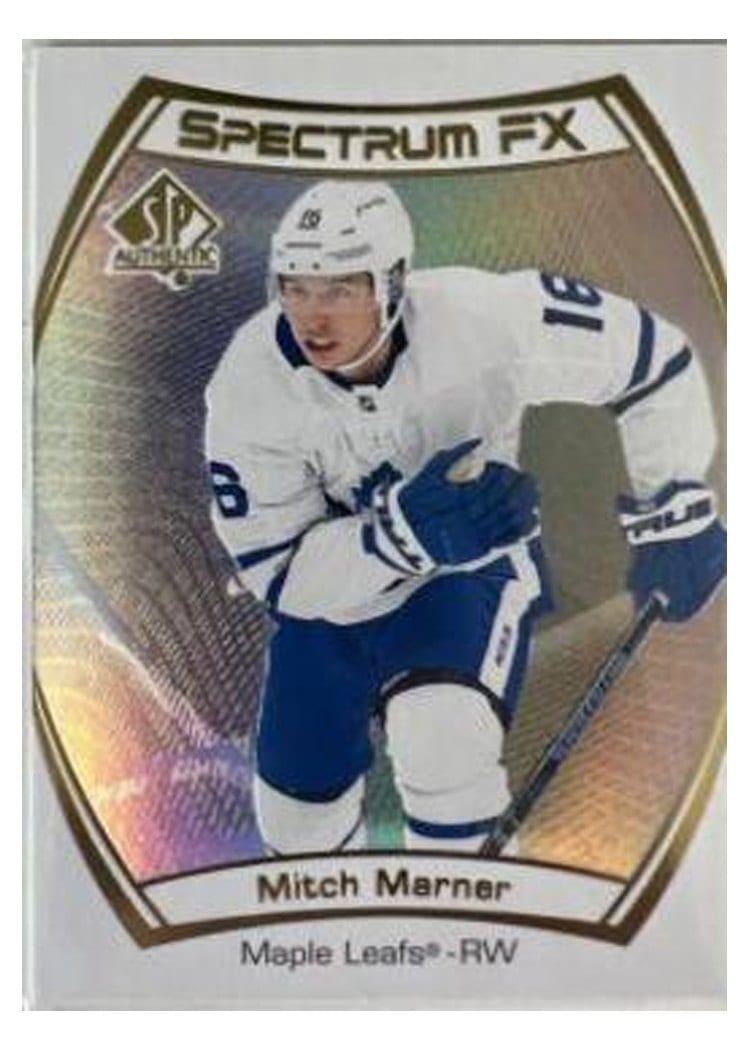 2021-22 SP Authentic Spectrum FX Mitch Marner #S-38 card