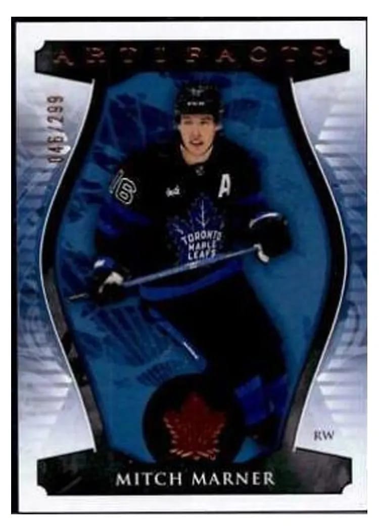 2023-24 Upper Deck Artifacts Base Set Mitch Marner #6 card