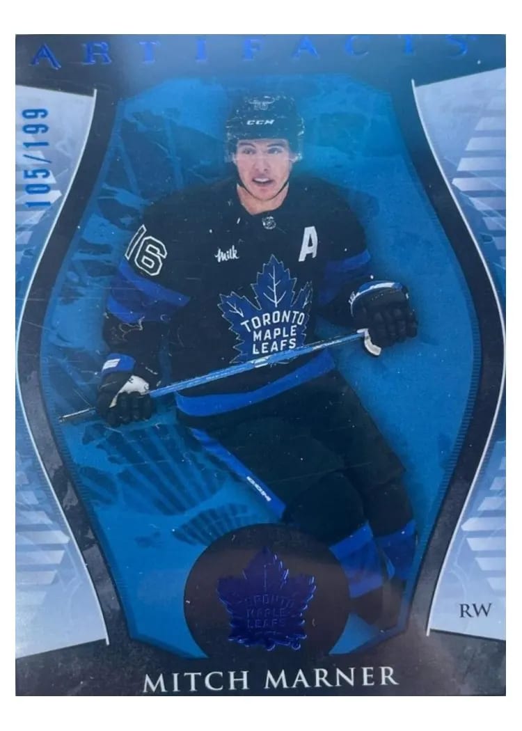 2023-24 Upper Deck Artifacts Base Set Mitch Marner #6 card