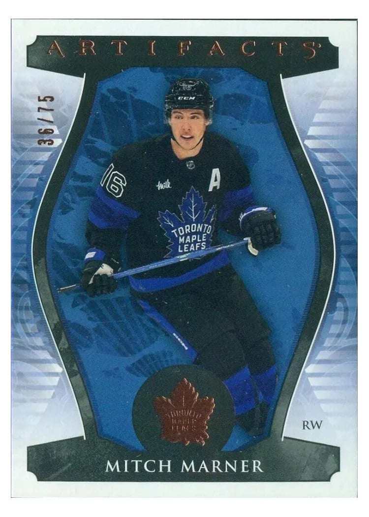 2023-24 Upper Deck Artifacts Base Set Mitch Marner #6 card