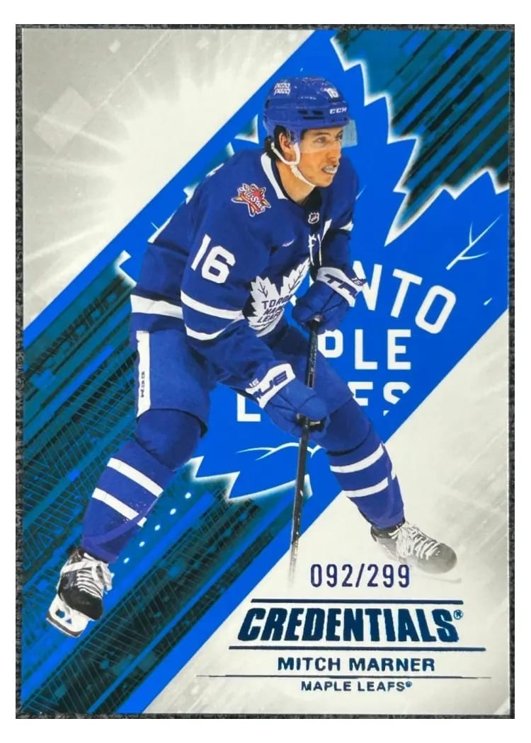 2024-25 Upper Deck Credentials Base Set Mitch Marner #3 card